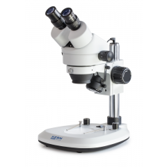 KERN Stereomikroskop OZL 463, binokular, Stereo-Zoom-Mikroskop, 7,5x - 45x Vergrößerung, LED