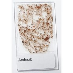 Dünnschliff "Andesit", Krantz (P80)