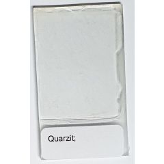 Dünnschliff "Quarzit", Krantz (P97)