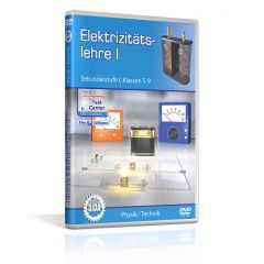 Elektrizitätslehre I, GIDA DVD, Sekundarstufe I, Klasse 5-9, GIDA, PHYS-DVD007-5ML