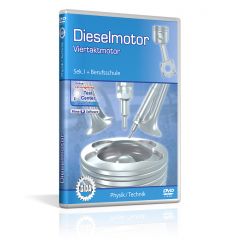 Dieselmotor - Viertaktmotor, GIDA DVD, Sekundarstufe I + Berufsschule, GIDA PHYS-DVD019-5ML