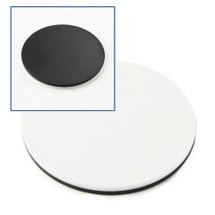 Euromex Paar Objekttisch-Platten (schwarz/weiß) Ø 60 mm für StereoBlue (SB.9956)