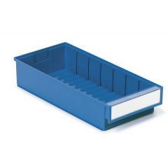 Schublade, blau, (BxTxH) 92 x 400 x 82 mm, aus Polypropylen (PP), von Schneider Laborplan www.laborplan.de