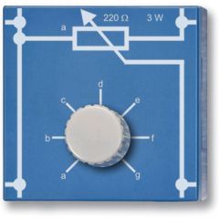 Potentiometer 220 Ohm, 3 W, P4W509, 3B Scientific