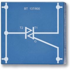 Triac BT 137/800, P4W50, 3B Scientific