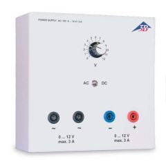 AC/DC-Netzgerät 0…12 V, 3 A, stabilisiert (230 V, 50/60 Hz) 1001007 [U8521105-230]