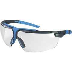 Schutzbrille UVEX i-3, anthrazit, blau