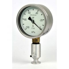 Zeiger-Vakuummeter DM502-1Z www.laborplan.eu