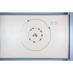 Atom (Kern - Hülle) Modell nach Bohr, von NTL, DR410-AB