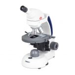 MOTIC Silver 120, monokulares Schulmikroskop, 40x - 400x Vergrößerung, mit Kreuztisch