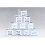 Deckgläser für die Mikroskopie, aus Klarglas, schlierenfrei, 100 Stück, viereckig, 24x32mm